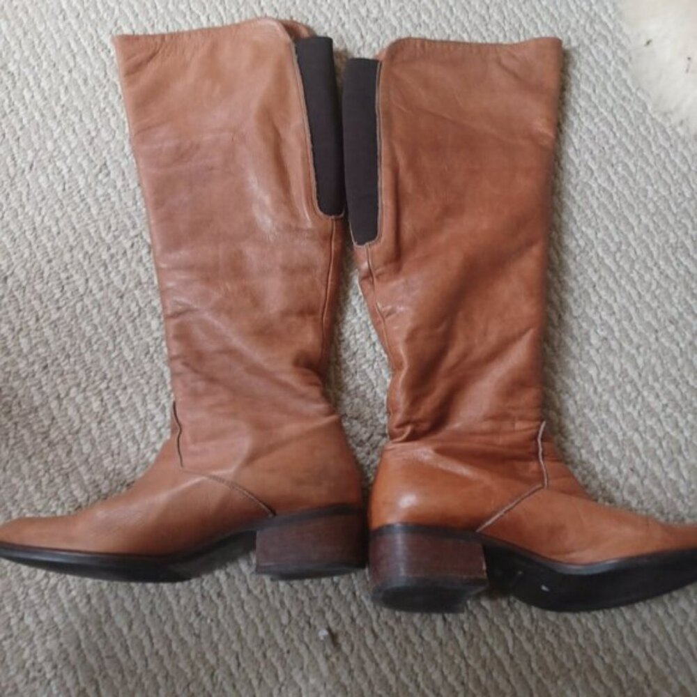 Gomma Italy Leather Boots 37 Davos Style - Picture 3 of 4